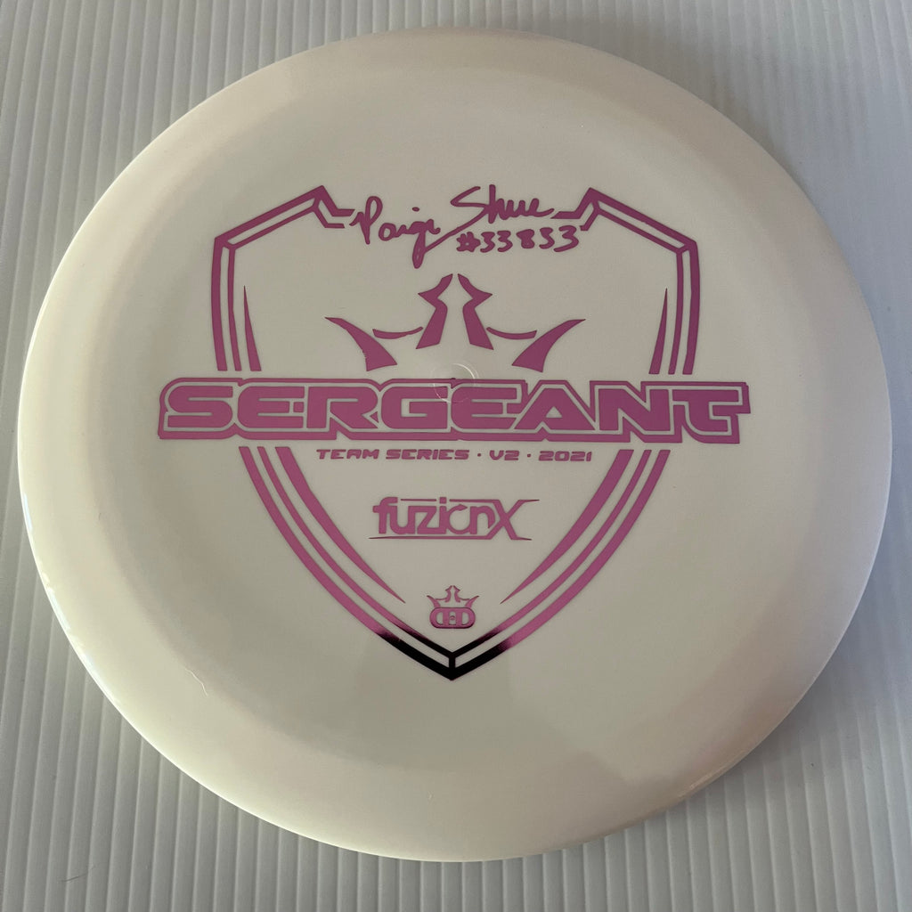 Dynamic Discs 2021 Paige Shue Team Series V2 Fuzion-X Sergeant 11/4/0/2.5
