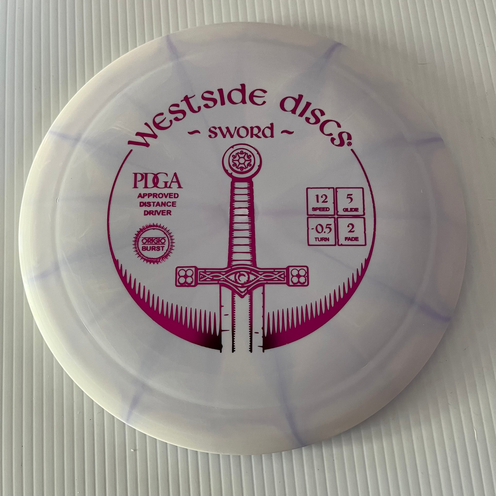 Westside Discs Origio Burst Sword 12/5/-0.5/2