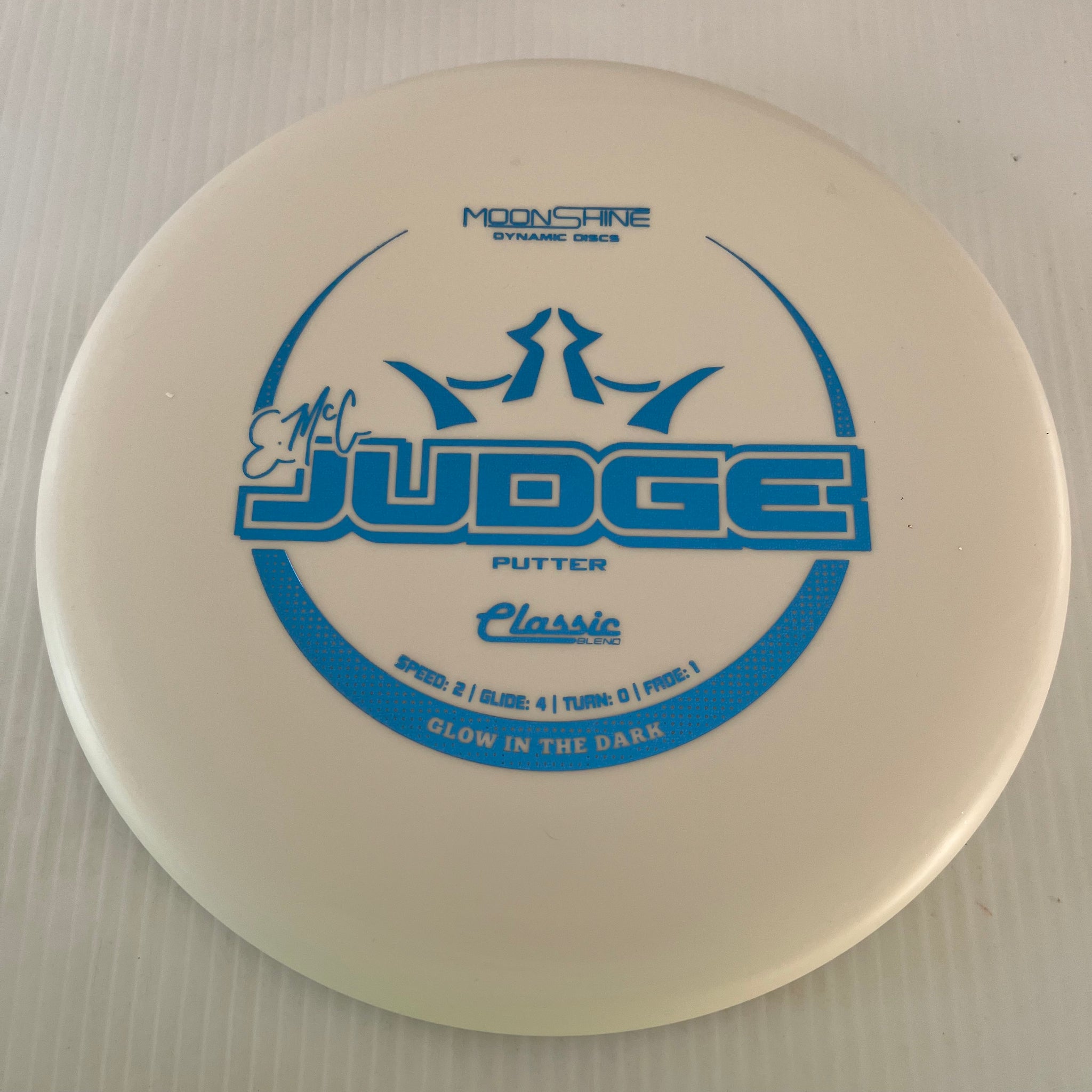 Dynamic Discs Classic Blend Moonshine Glow EMAC Judge 2/4/0/1