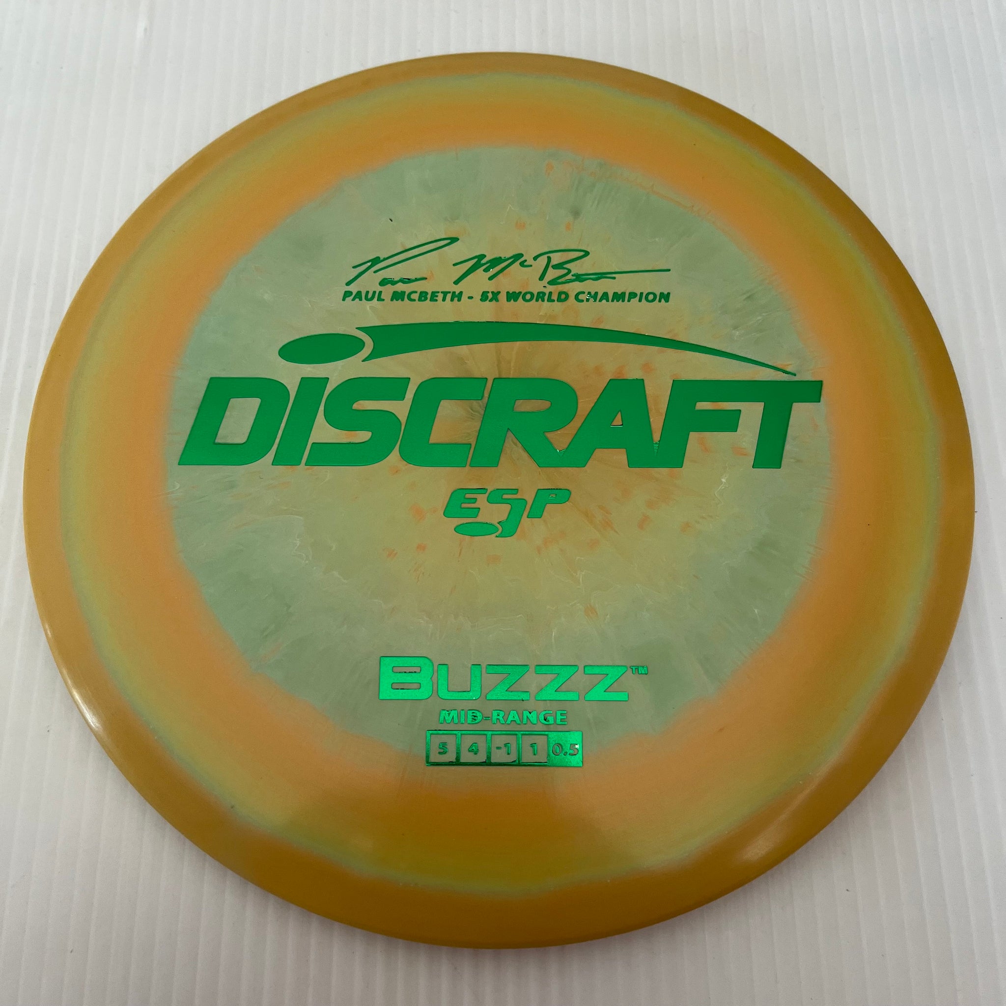 Discraft 5x Paul McBeth ESP Buzzz 5/4/-1/1 (175-176g)
