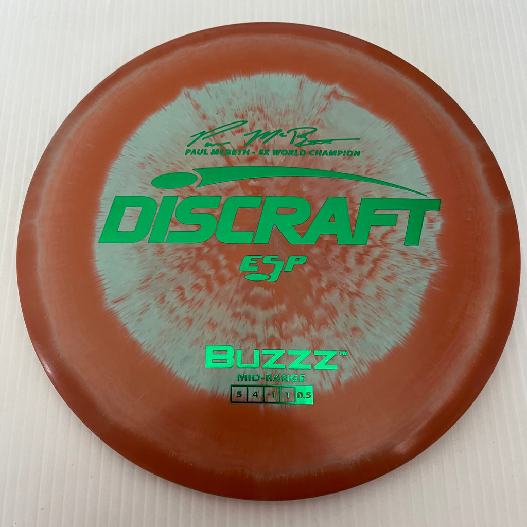 Discraft 5x Paul McBeth ESP Buzzz 5/4/-1/1 (175-176g)