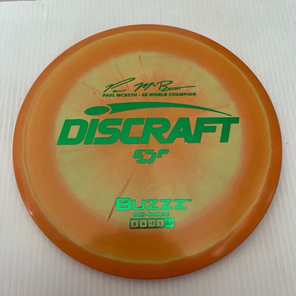 Discraft 5x Paul McBeth ESP Buzzz 5/4/-1/1 (175-176g)