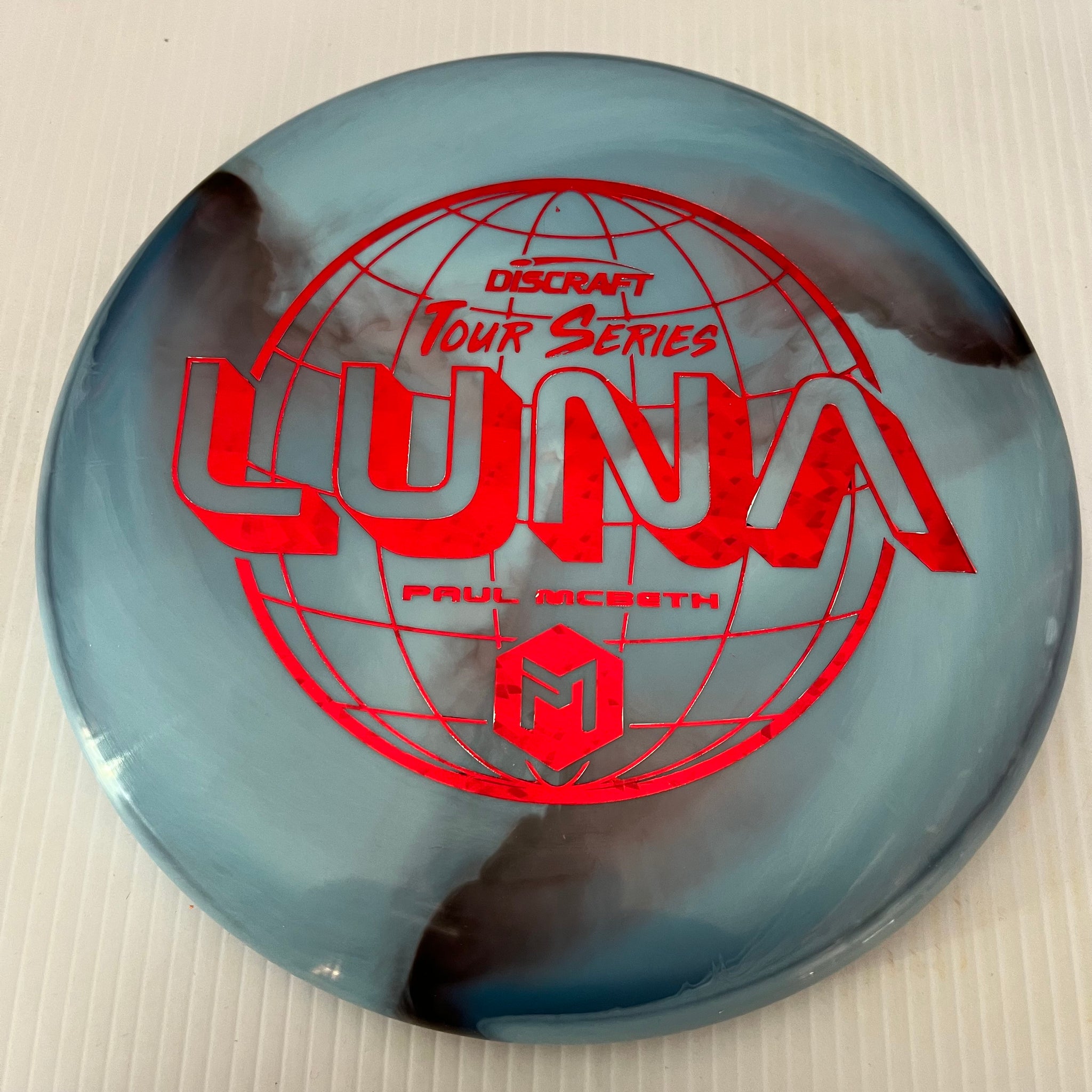 Discraft 2022 Paul McBeth Tour Series Swirly ESP Luna 3/4/0/2