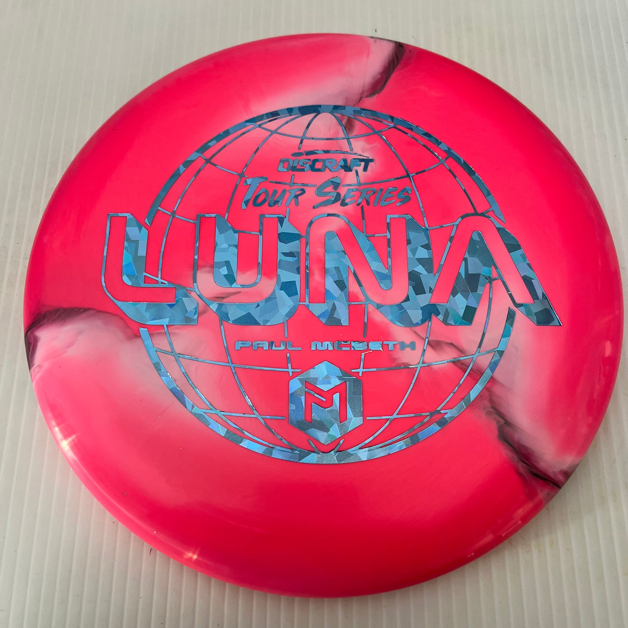 Discraft 2022 Paul McBeth Tour Series Swirly ESP Luna 3/4/0/2