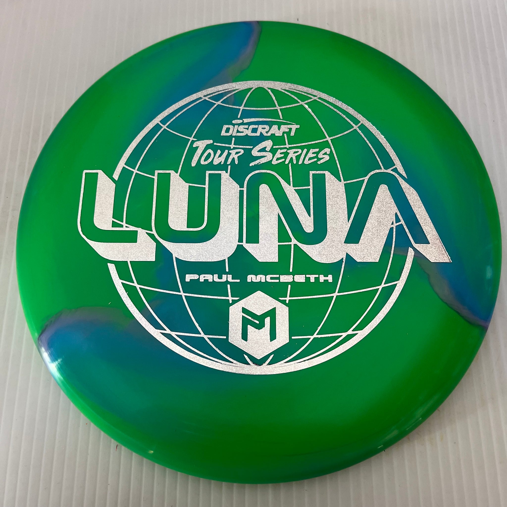 Discraft 2022 Paul McBeth Tour Series Swirly ESP Luna 3/4/0/2