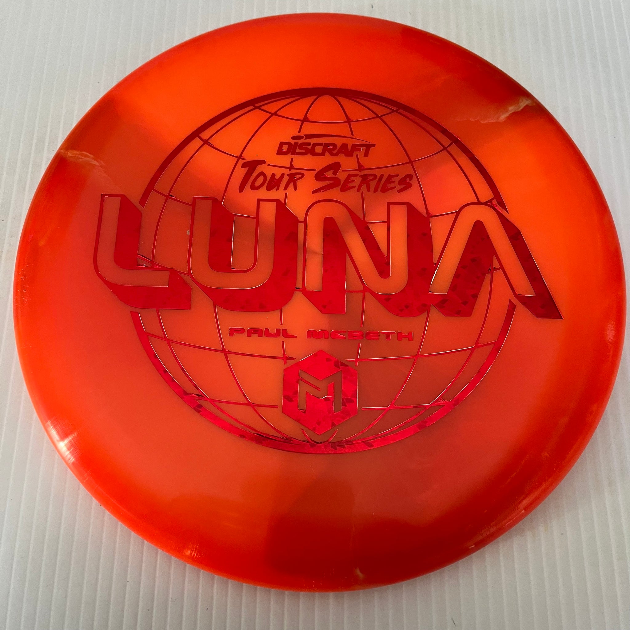 Discraft 2022 Paul McBeth Tour Series Swirly ESP Luna 3/4/0/2
