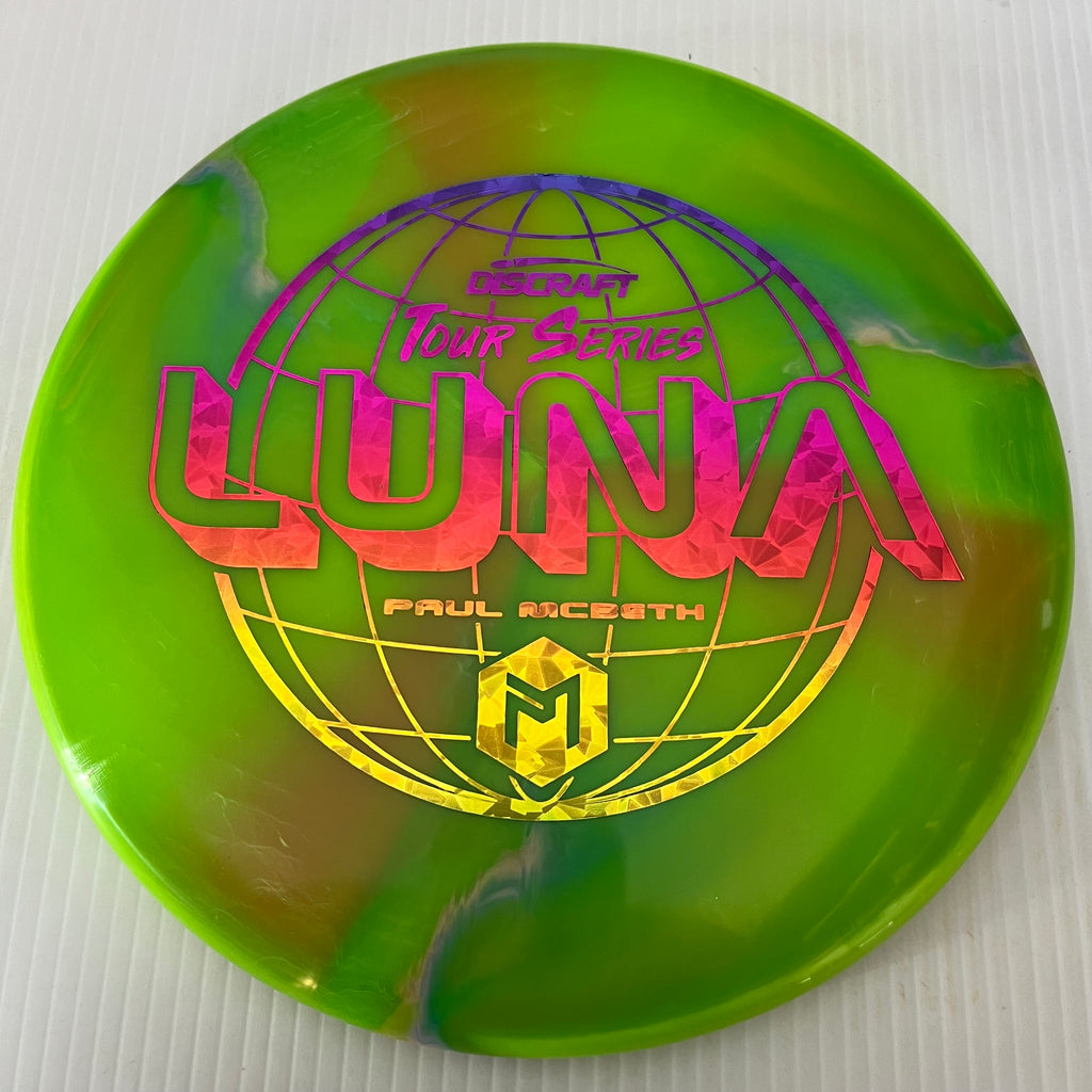 Discraft 2022 Paul McBeth Tour Series Swirly ESP Luna 3/4/0/2