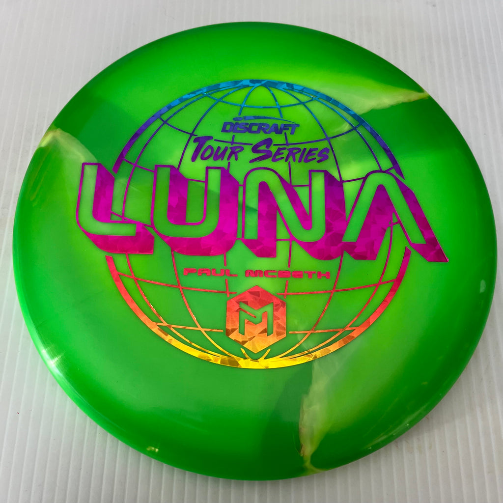 Discraft 2022 Paul McBeth Tour Series Swirly ESP Luna 3/4/0/2
