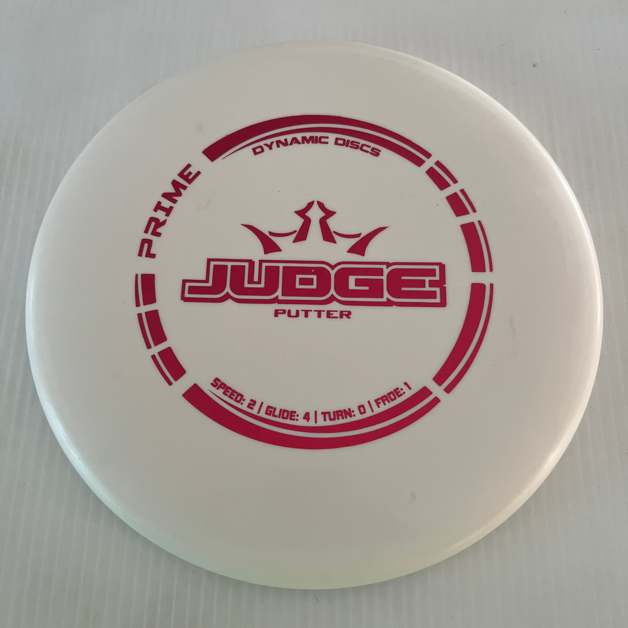 Dynamic Discs Prime Judge 2/4/0/1