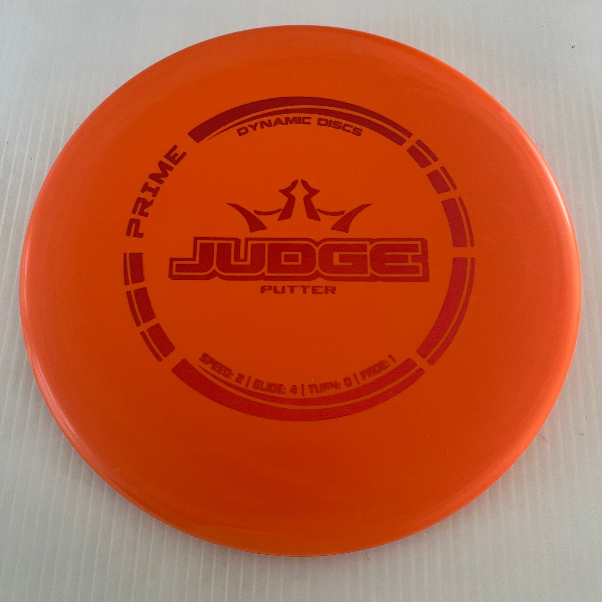 Dynamic Discs Prime Judge 2/4/0/1