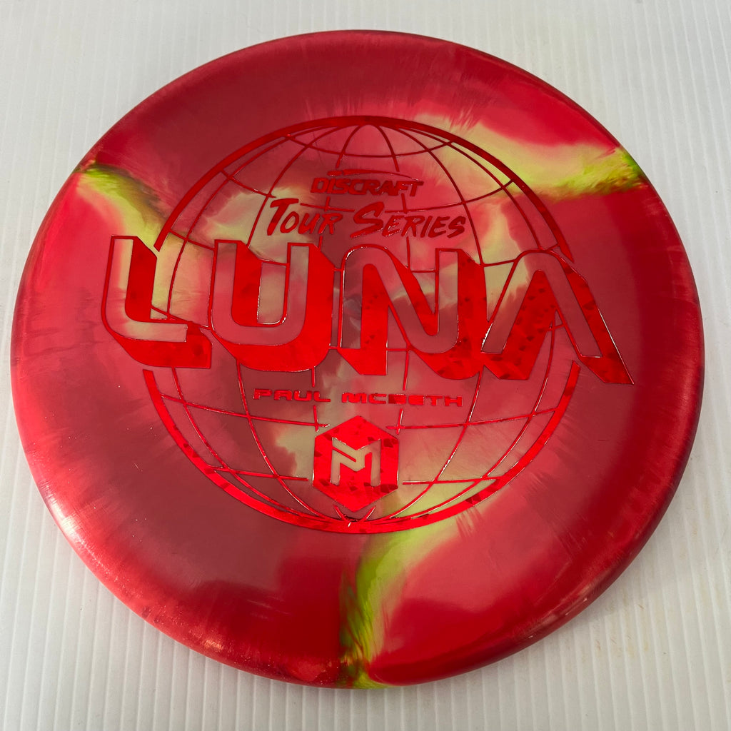 Discraft 2022 Paul McBeth Tour Series Swirly ESP Luna 3/4/0/2