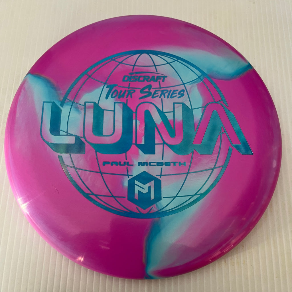 Discraft 2022 Paul McBeth Tour Series Swirly ESP Luna 3/4/0/2