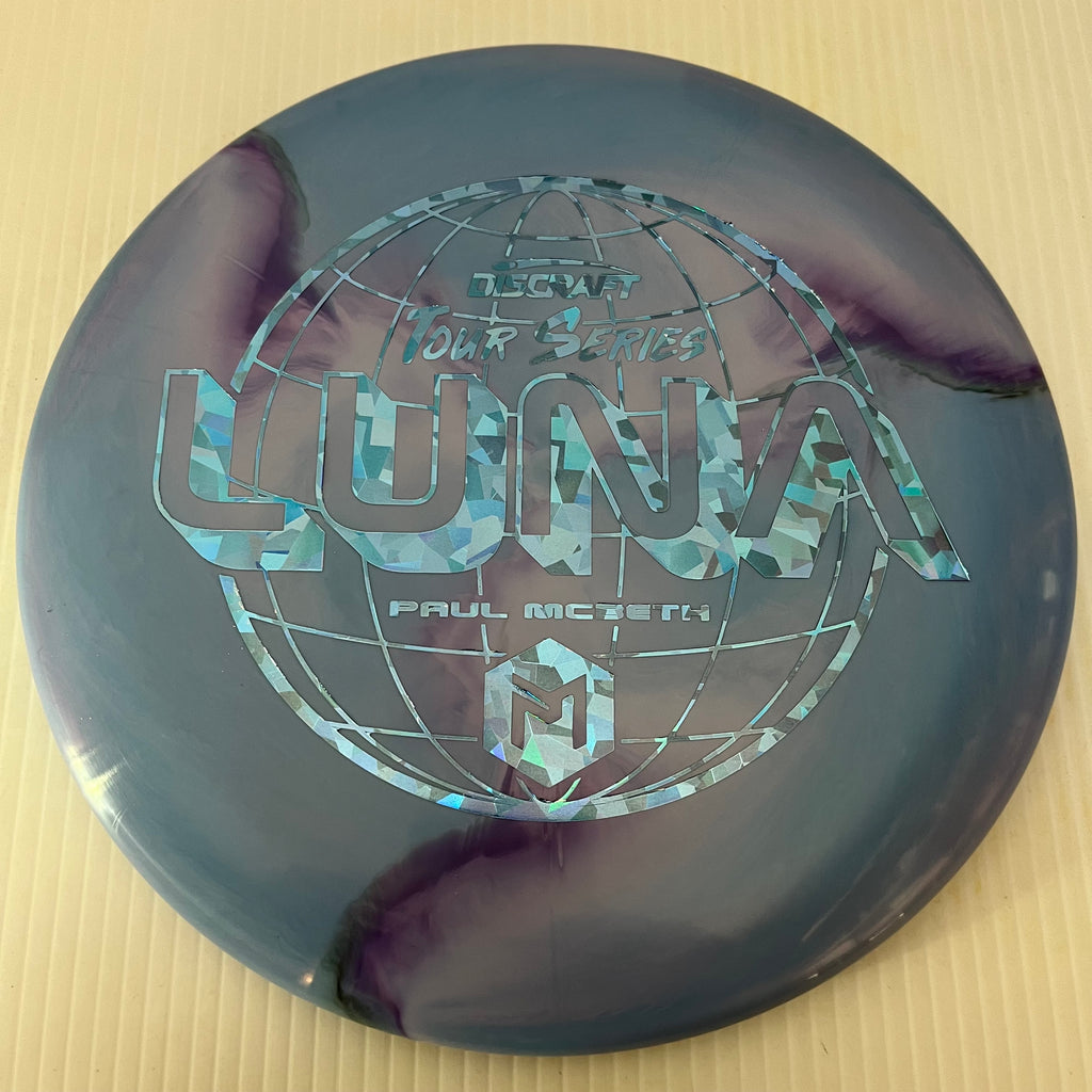 Discraft 2022 Paul McBeth Tour Series Swirly ESP Luna 3/4/0/2