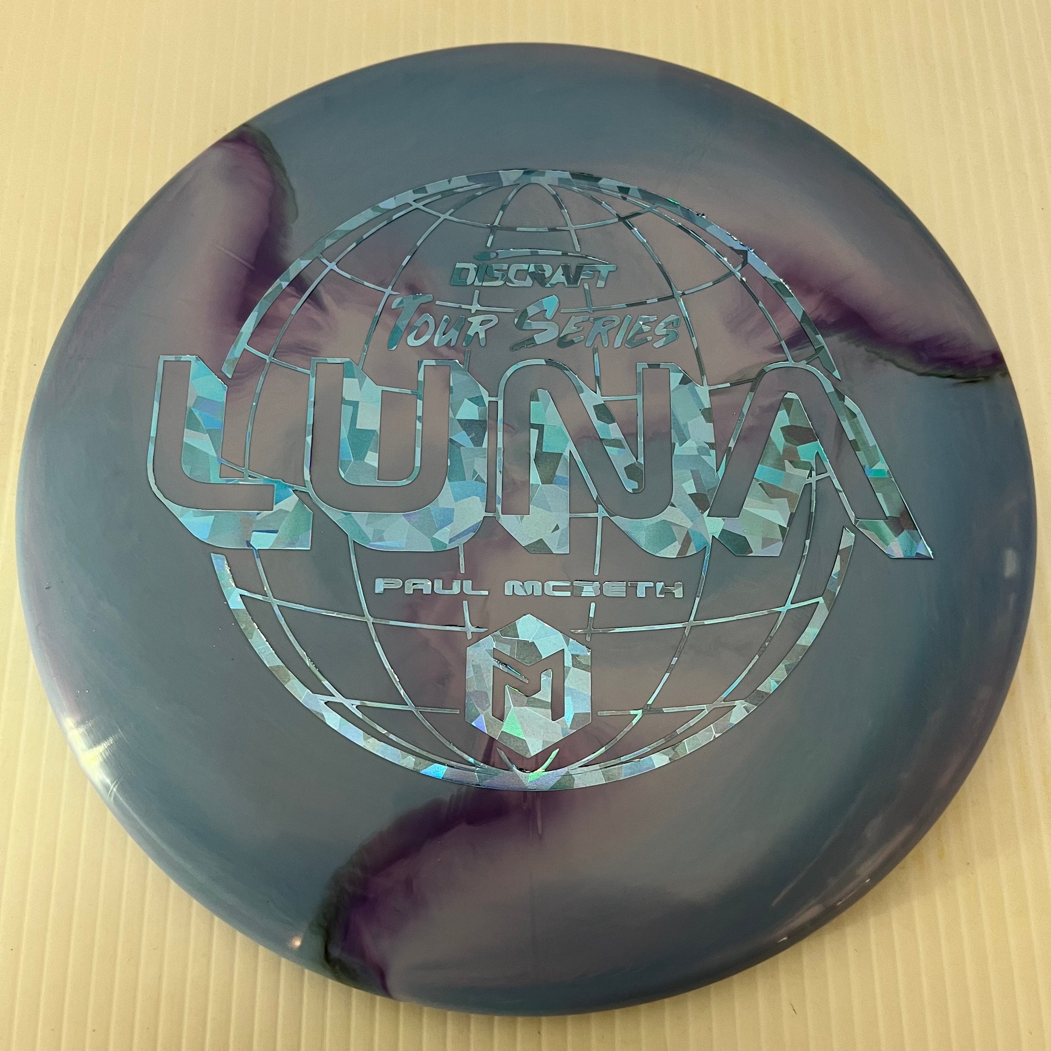 Discraft 2022 Paul McBeth Tour Series Swirly ESP Luna 3/4/0/2