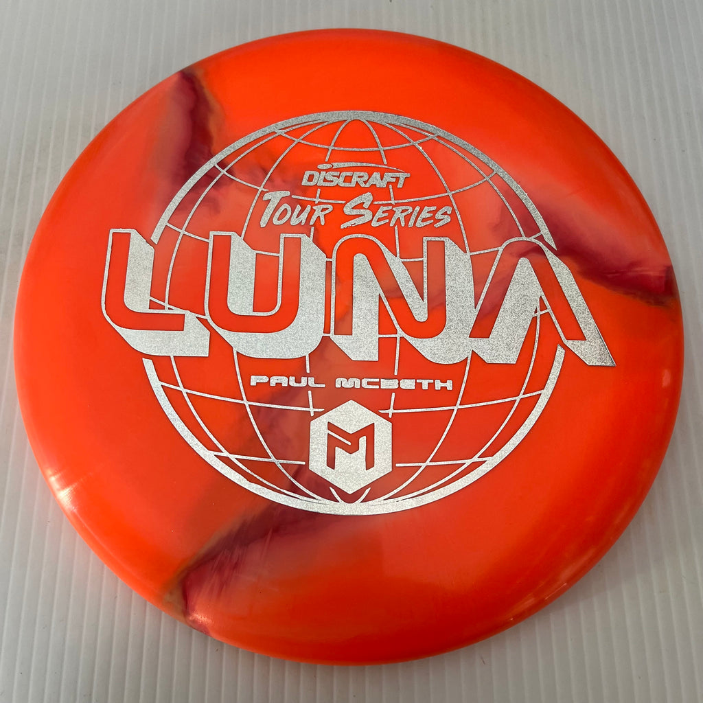 Discraft 2022 Paul McBeth Tour Series Swirly ESP Luna 3/4/0/2