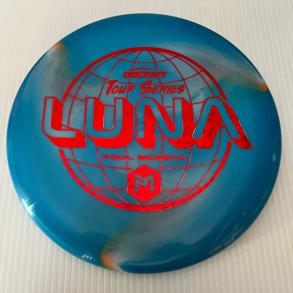 Discraft 2022 Paul McBeth Tour Series Swirly ESP Luna 3/4/0/2