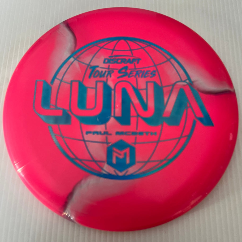 Discraft 2022 Paul McBeth Tour Series Swirly ESP Luna 3/4/0/2