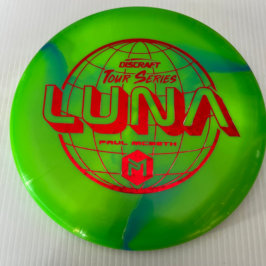 Discraft 2022 Paul McBeth Tour Series Swirly ESP Luna 3/4/0/2