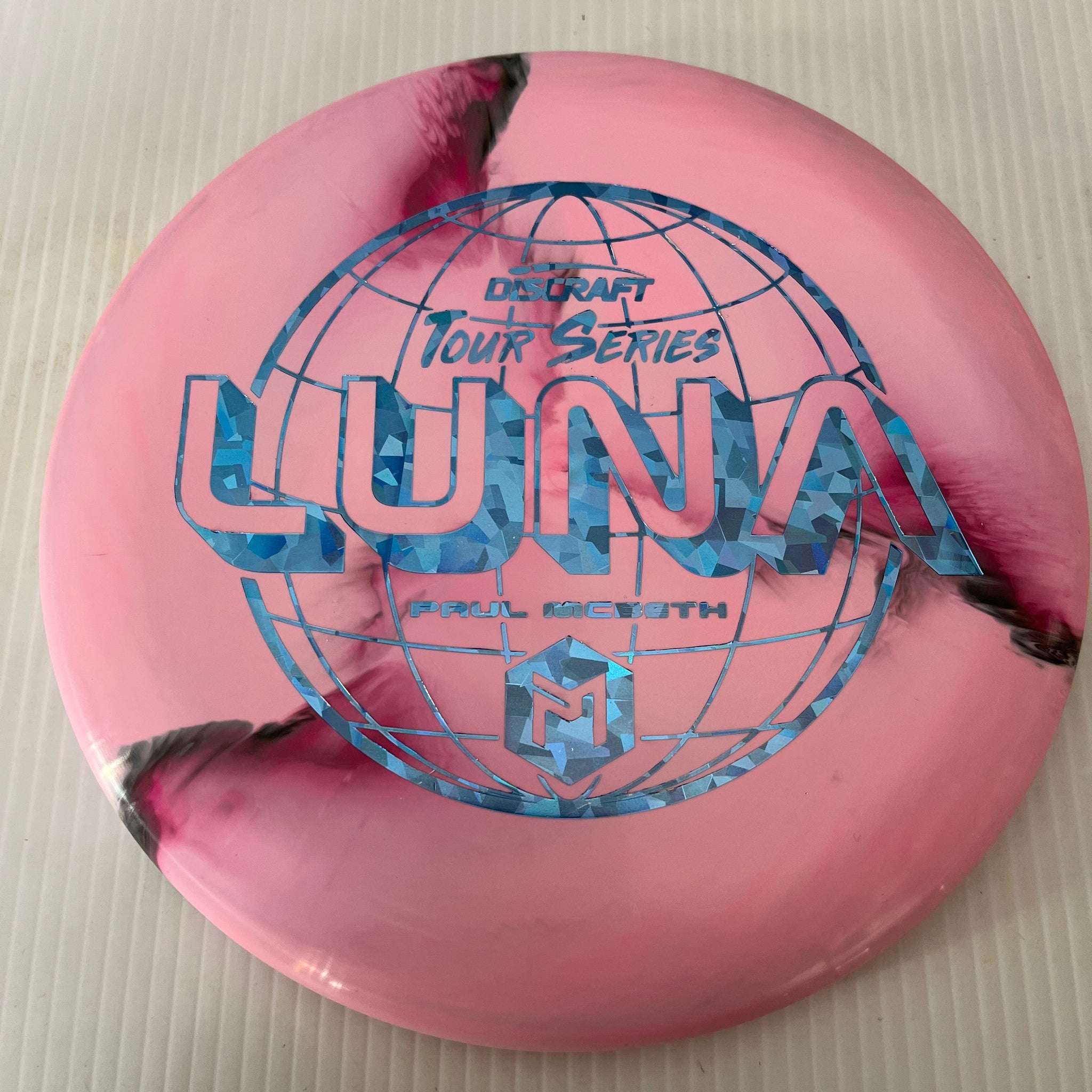 Discraft 2022 Paul McBeth Tour Series Swirly ESP Luna 3/4/0/2