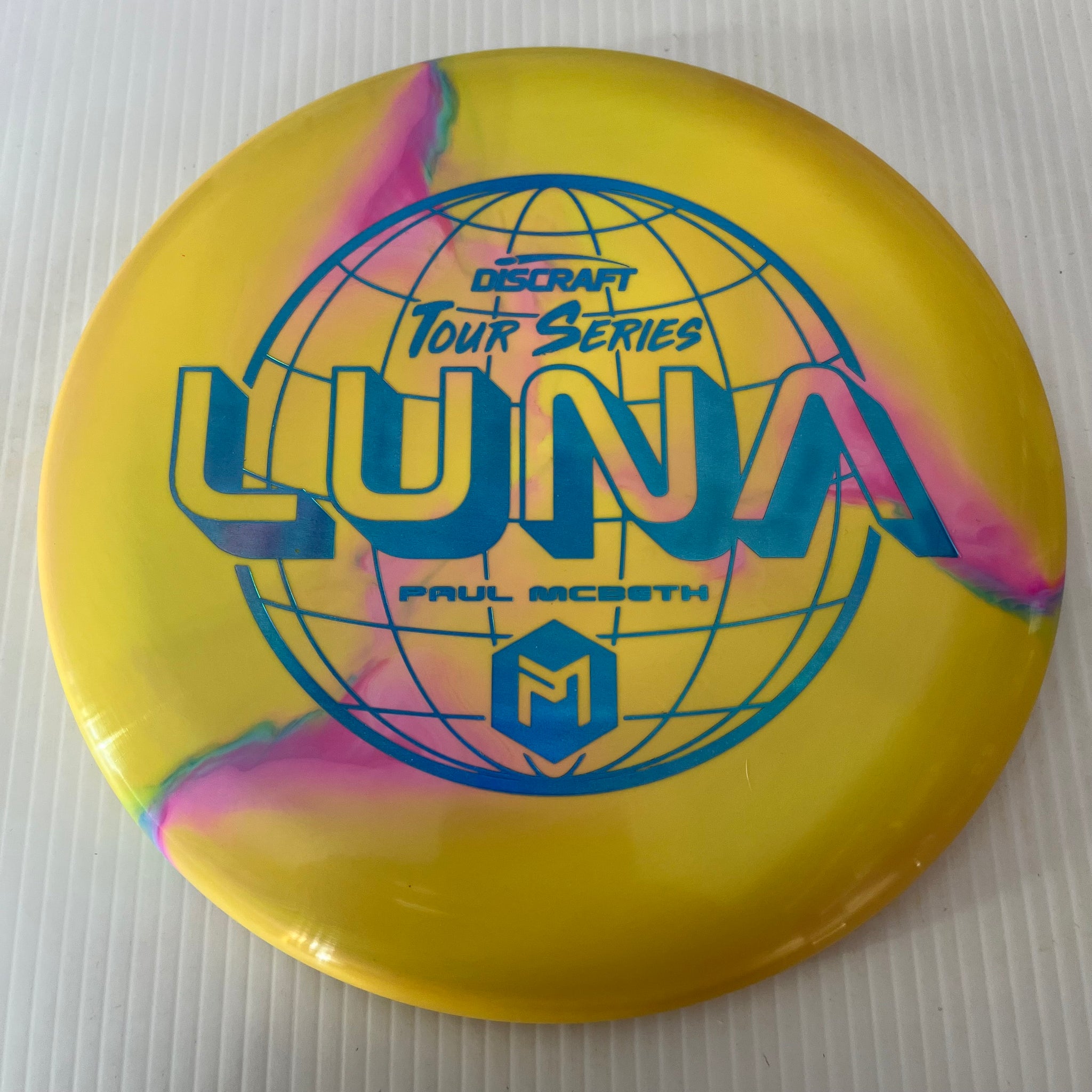 Discraft 2022 Paul McBeth Tour Series Swirly ESP Luna 3/4/0/2