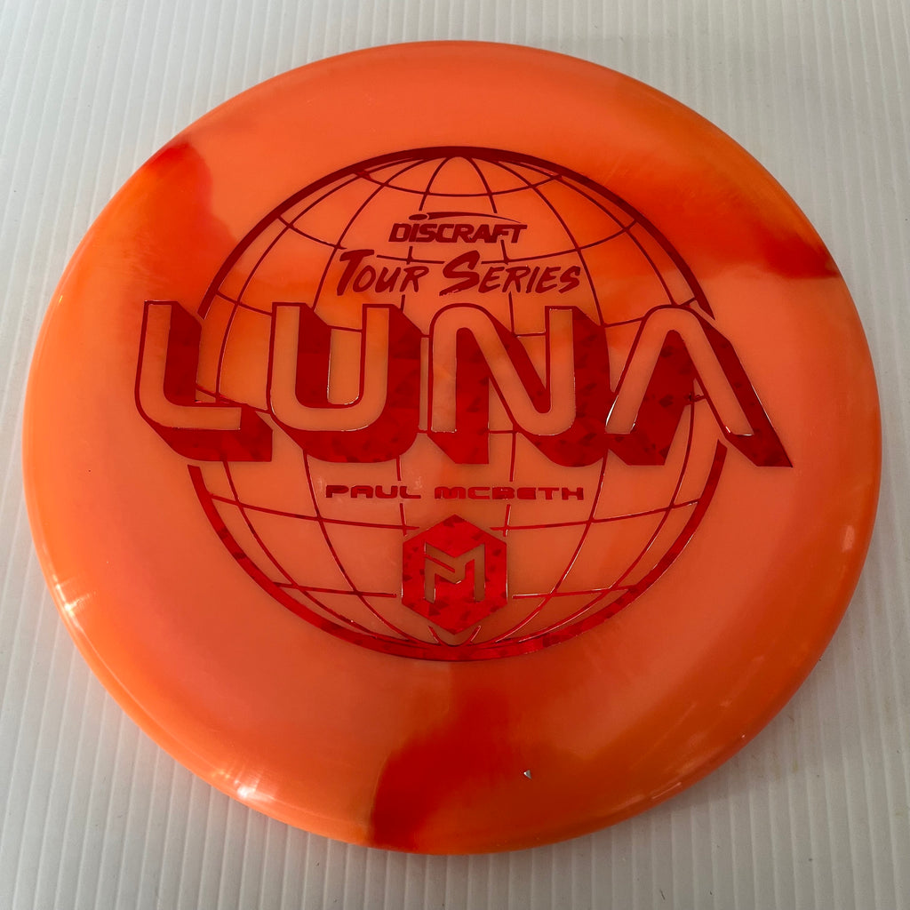 Discraft 2022 Paul McBeth Tour Series Swirly ESP Luna 3/4/0/2