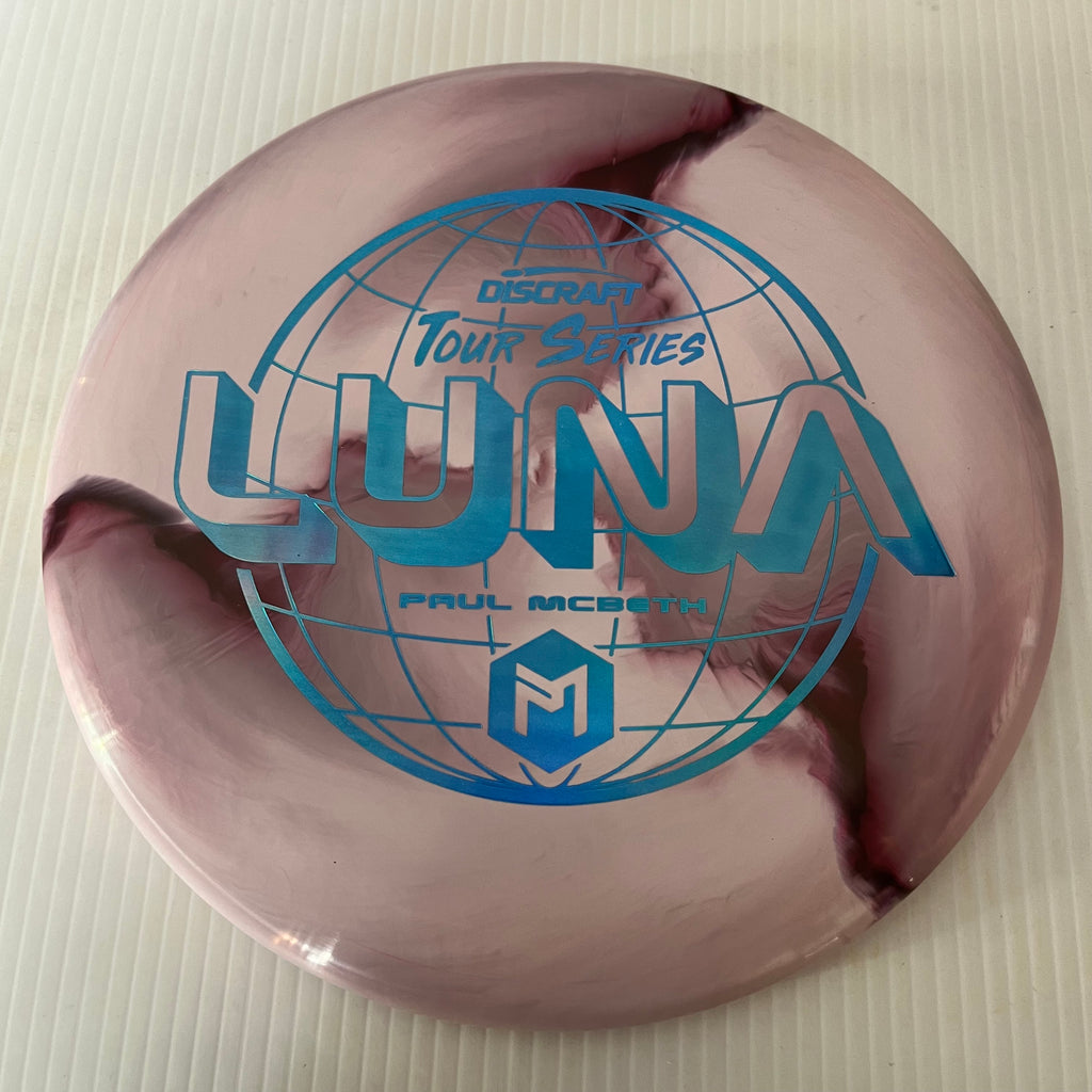 Discraft 2022 Paul McBeth Tour Series Swirly ESP Luna 3/4/0/2