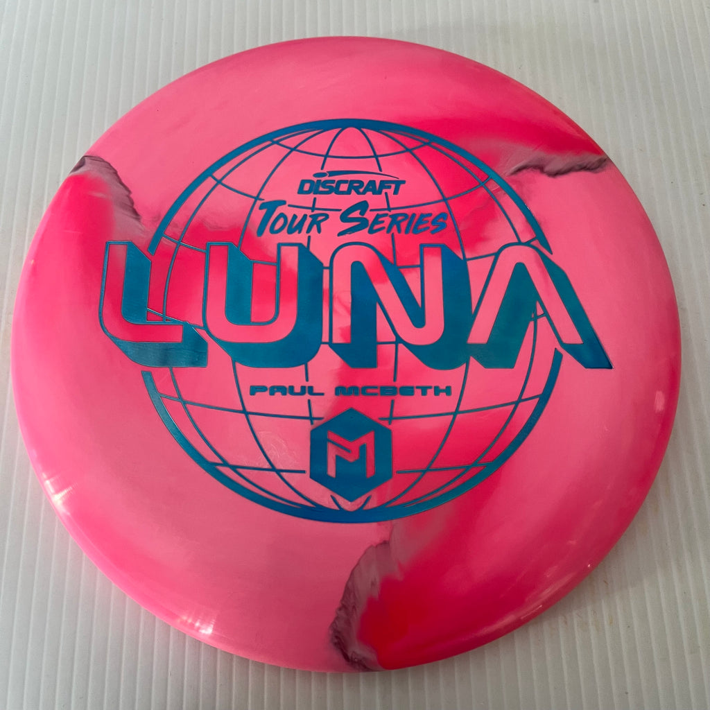 Discraft 2022 Paul McBeth Tour Series Swirly ESP Luna 3/4/0/2