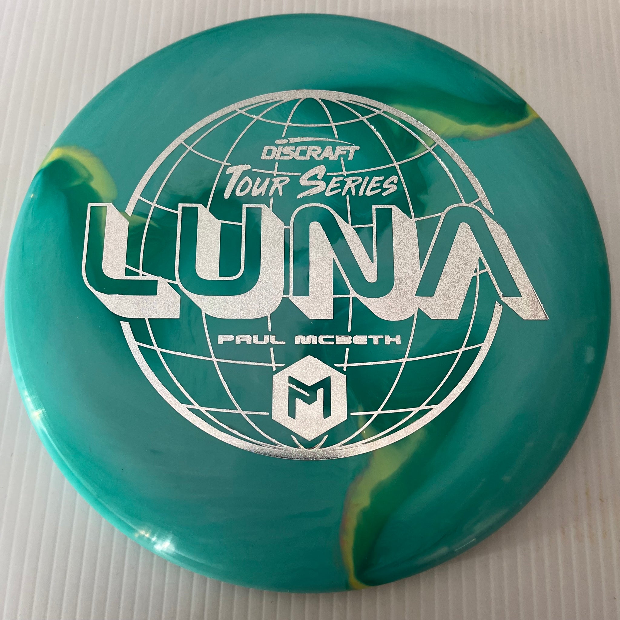 Discraft 2022 Paul McBeth Tour Series Swirly ESP Luna 3/4/0/2
