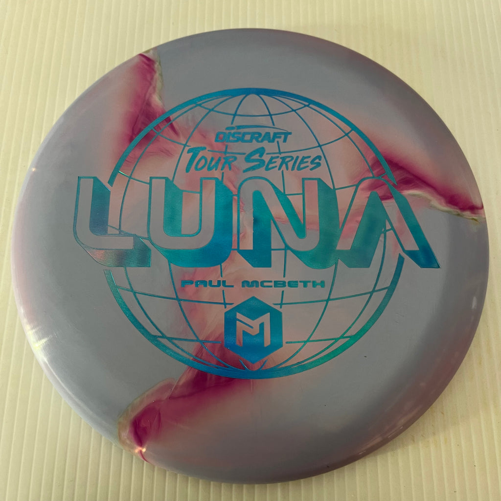 Discraft 2022 Paul McBeth Tour Series Swirly ESP Luna 3/4/0/2