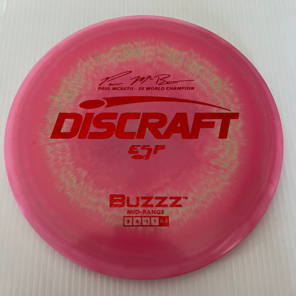 Discraft 5x Paul McBeth ESP Buzzz 5/4/-1/1 (177+g)