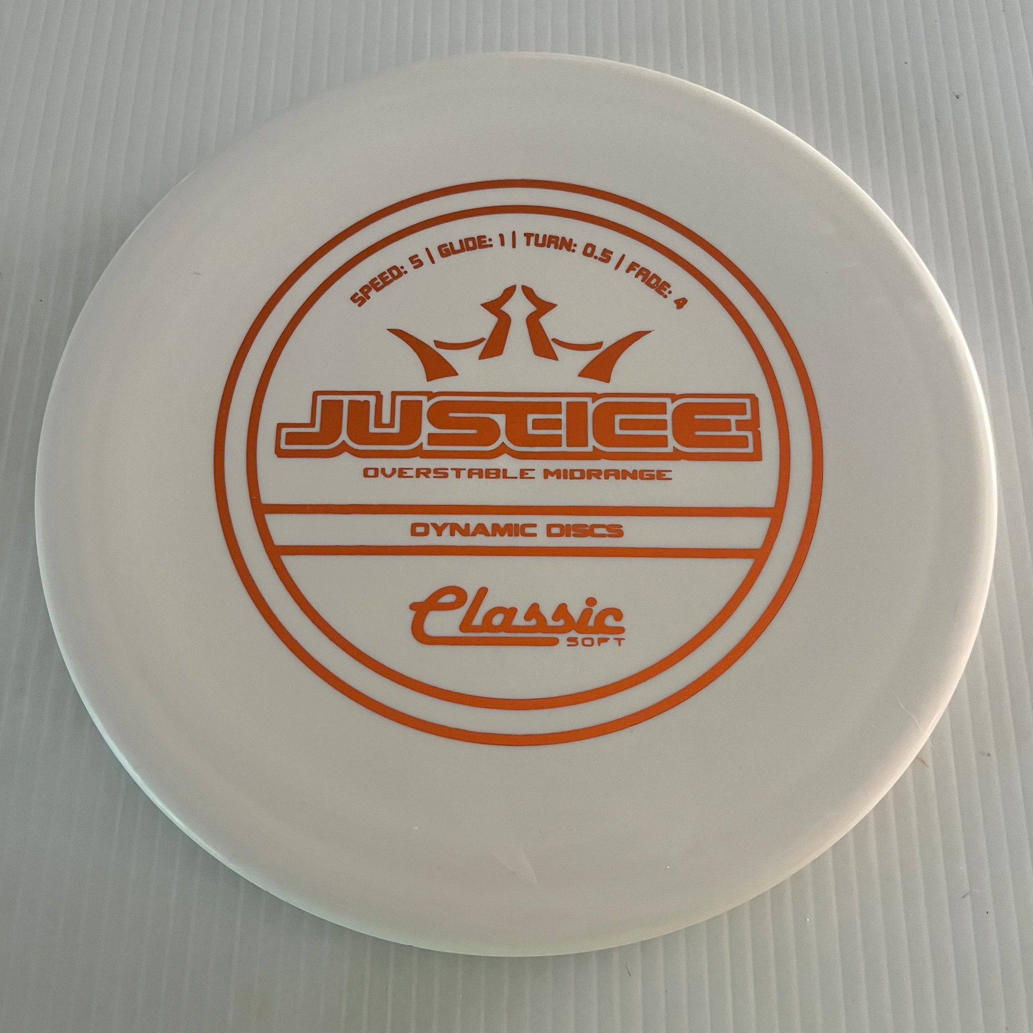 Dynamic Discs Classic Soft Justice 5/1/0.5/4