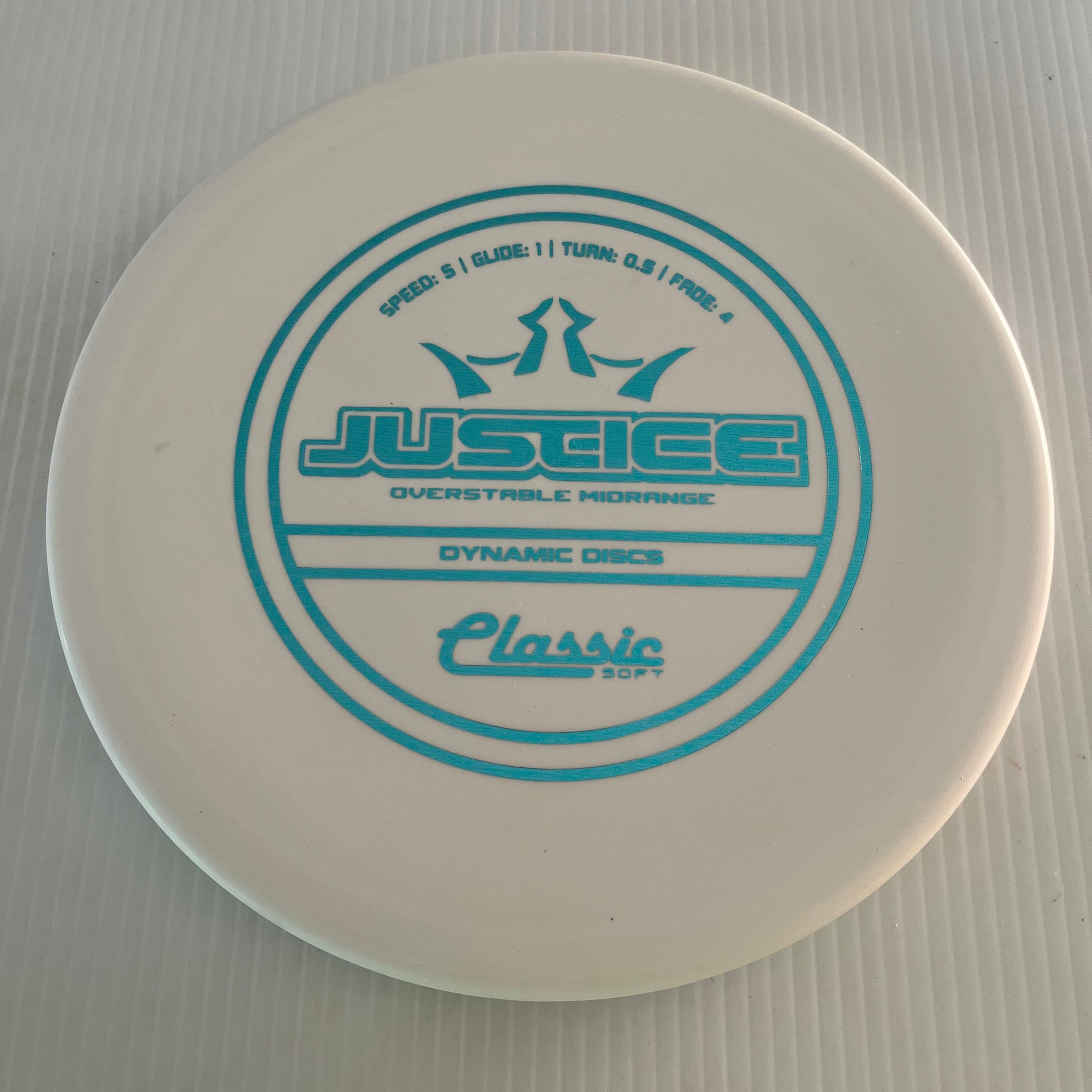 Dynamic Discs Classic Soft Justice 5/1/0.5/4