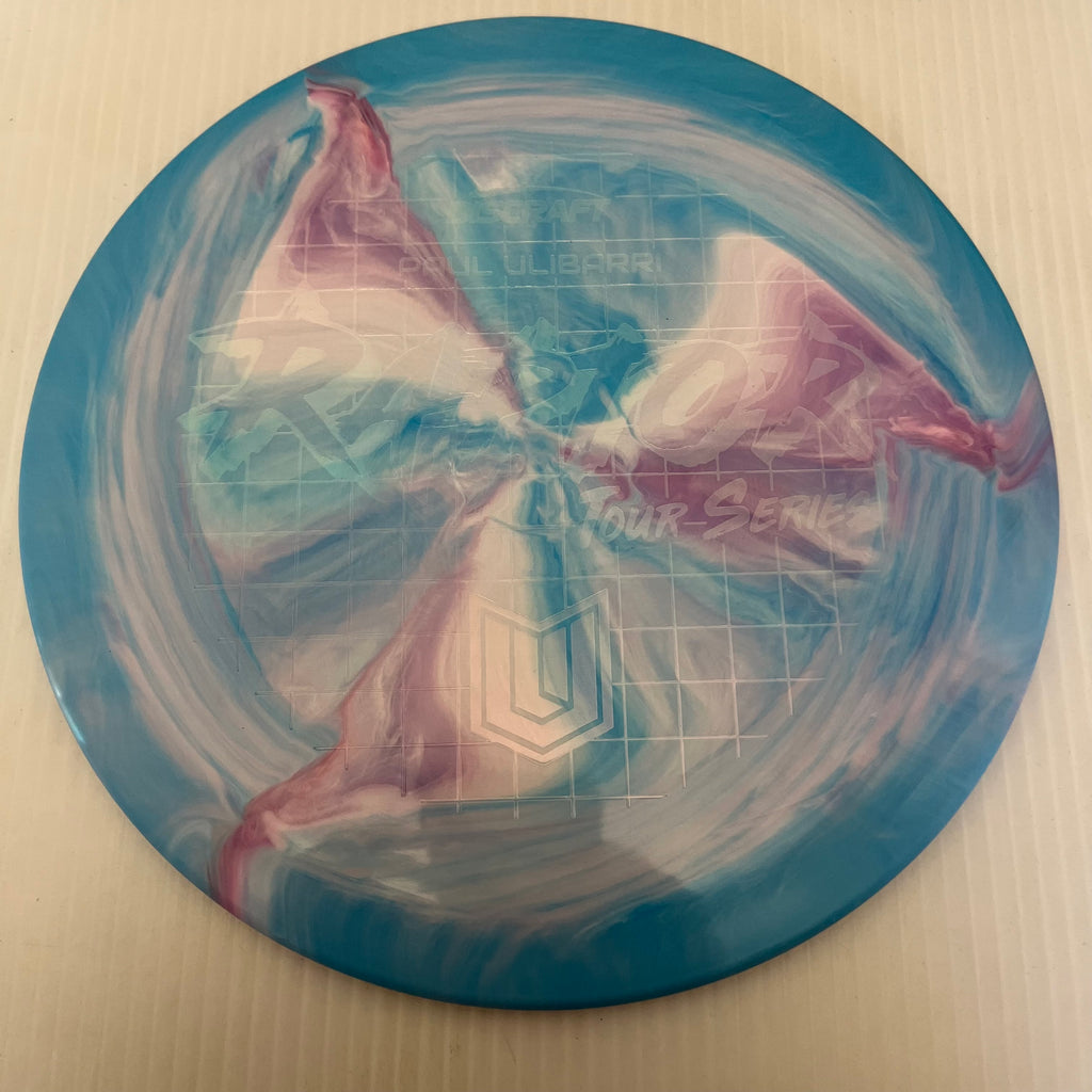 Discraft 2022 Paul Ulibarri Tour Series Swirly ESP Raptor 9/4/0/3