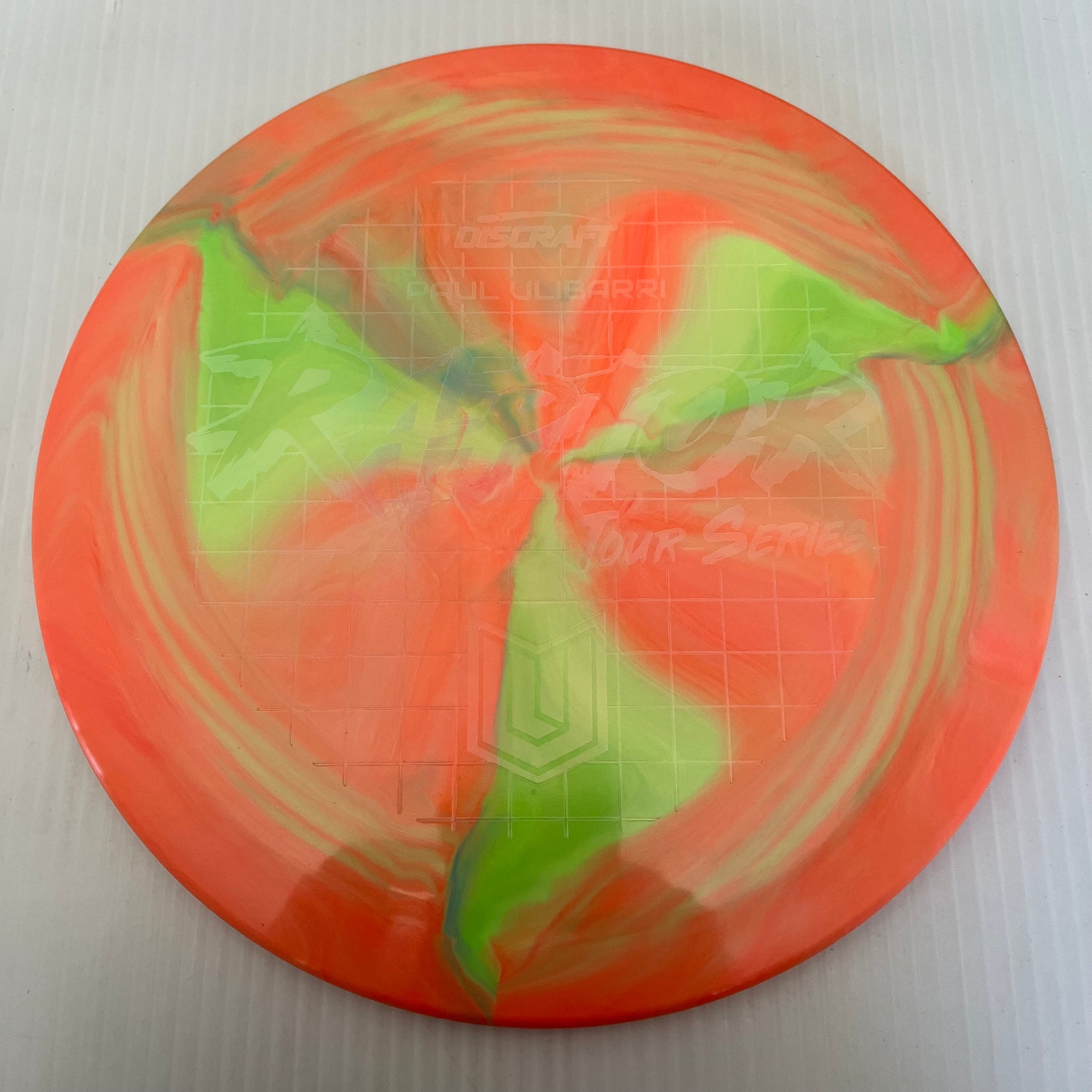 Discraft 2022 Paul Ulibarri Tour Series Swirly ESP Raptor 9/4/0/3