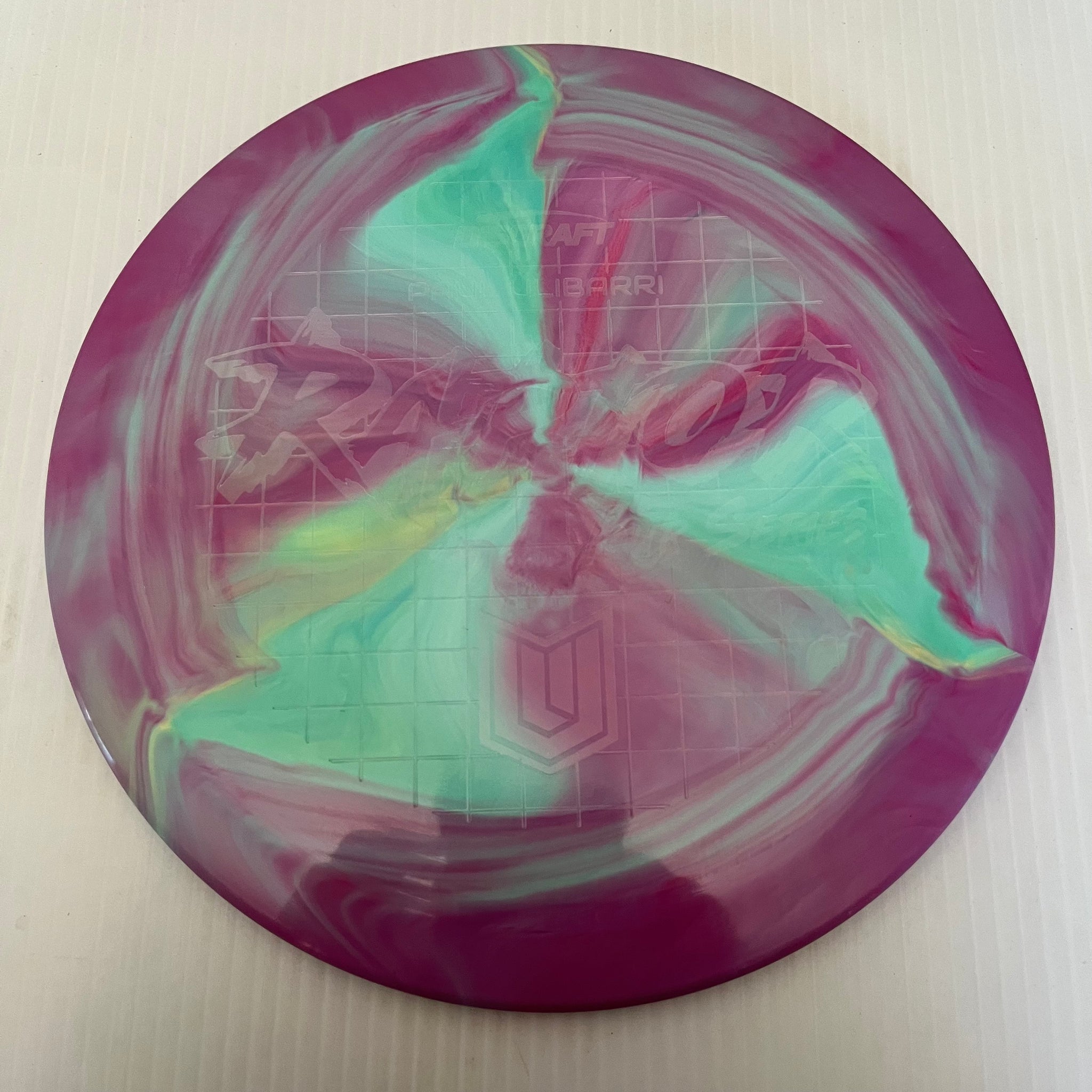 Discraft 2022 Paul Ulibarri Tour Series Swirly ESP Raptor 9/4/0/3