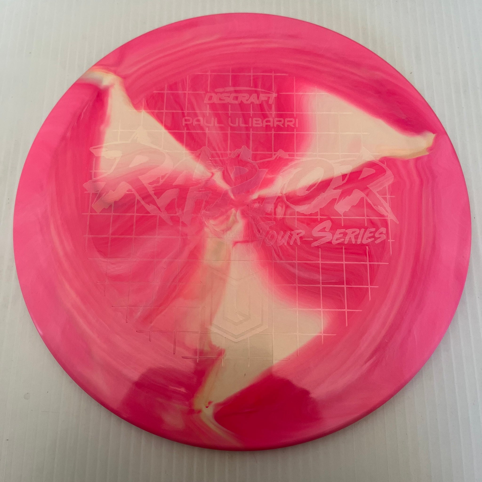 Discraft 2022 Paul Ulibarri Tour Series Swirly ESP Raptor 9/4/0/3