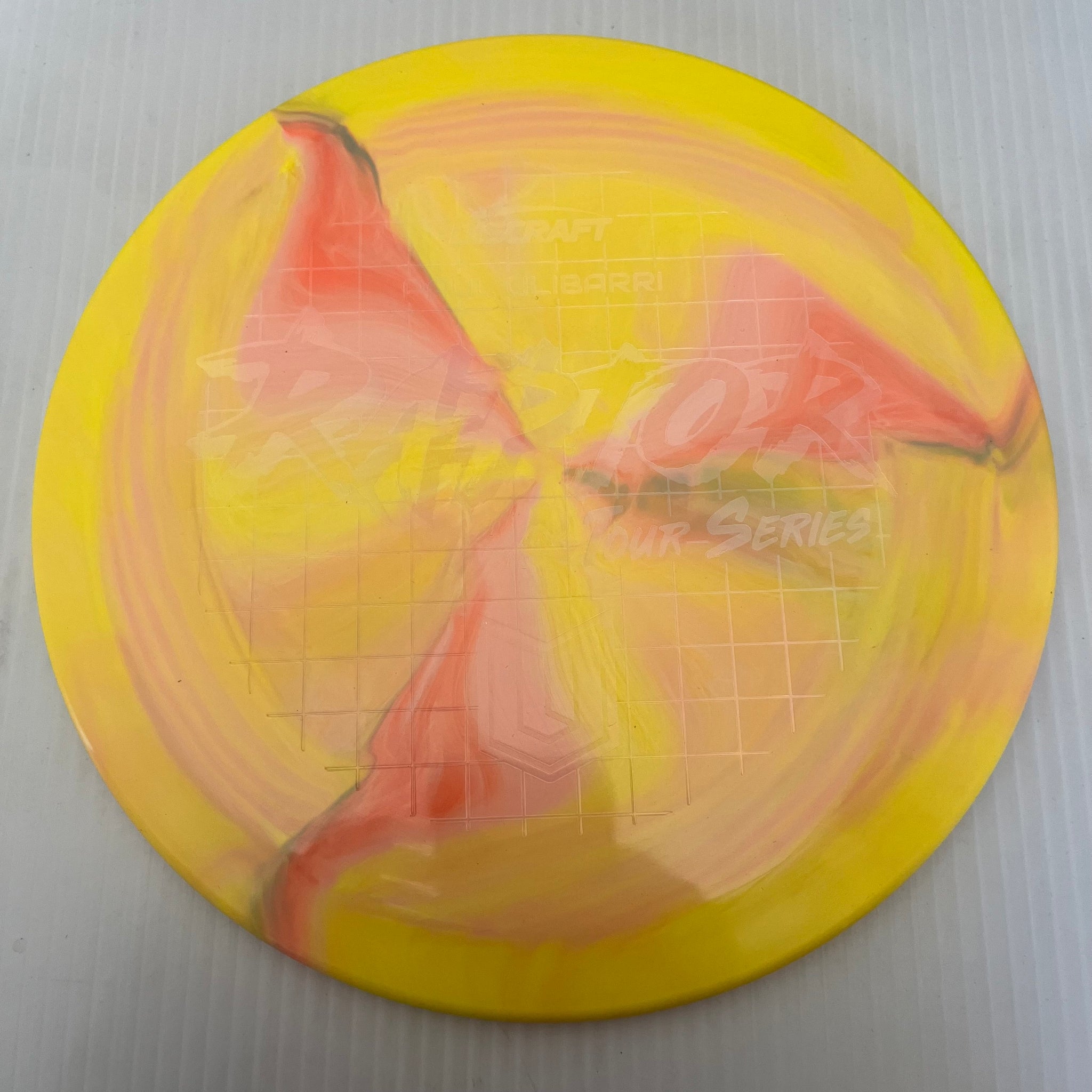 Discraft 2022 Paul Ulibarri Tour Series Swirly ESP Raptor 9/4/0/3