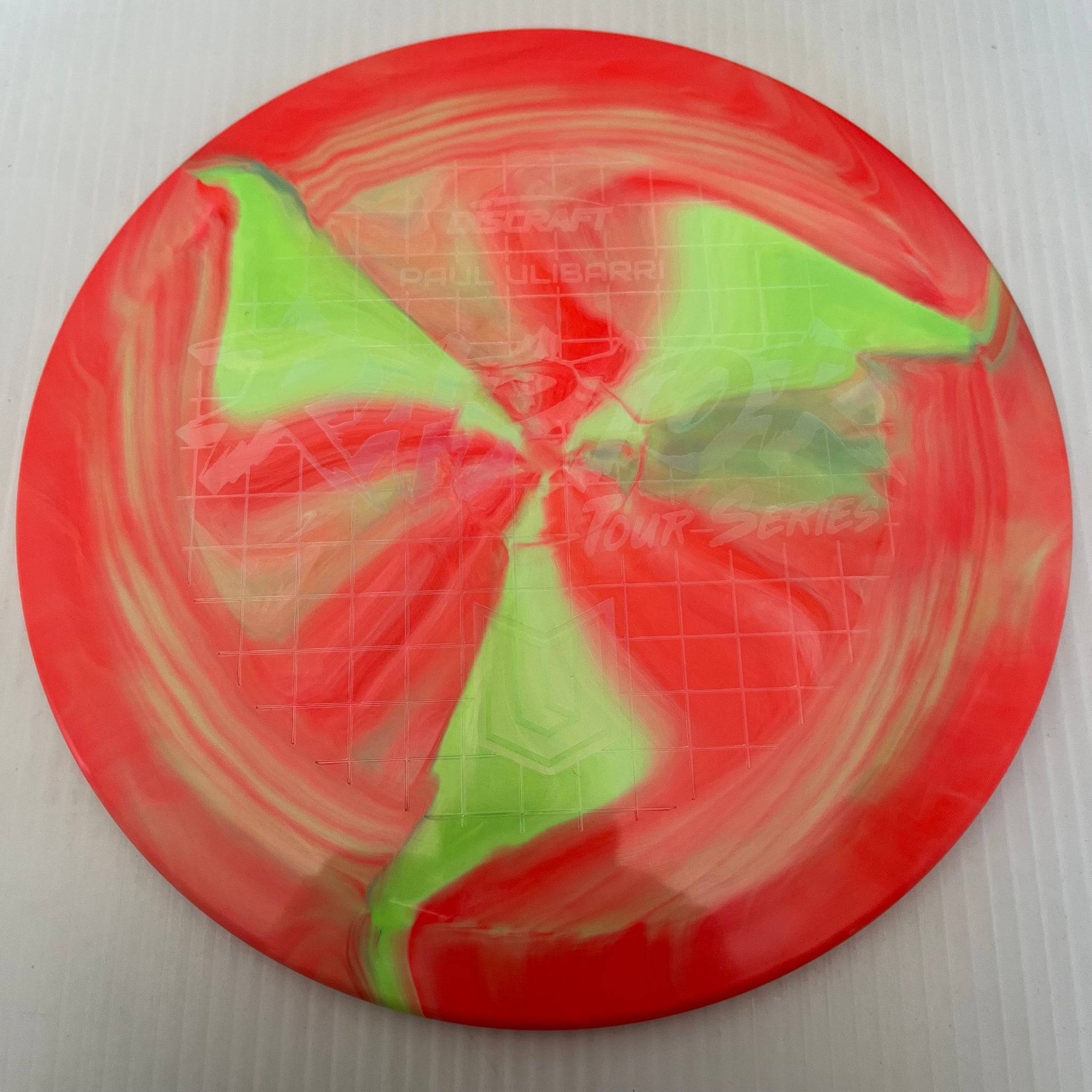 Discraft 2022 Paul Ulibarri Tour Series Swirly ESP Raptor 9/4/0/3