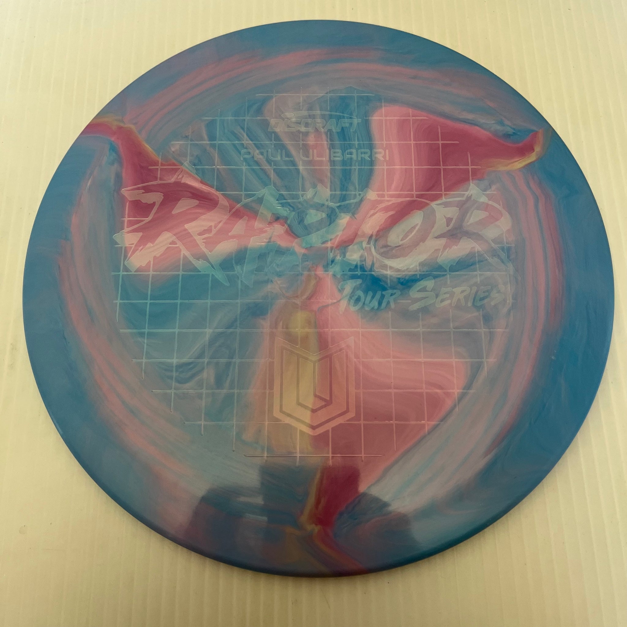 Discraft 2022 Paul Ulibarri Tour Series Swirly ESP Raptor 9/4/0/3