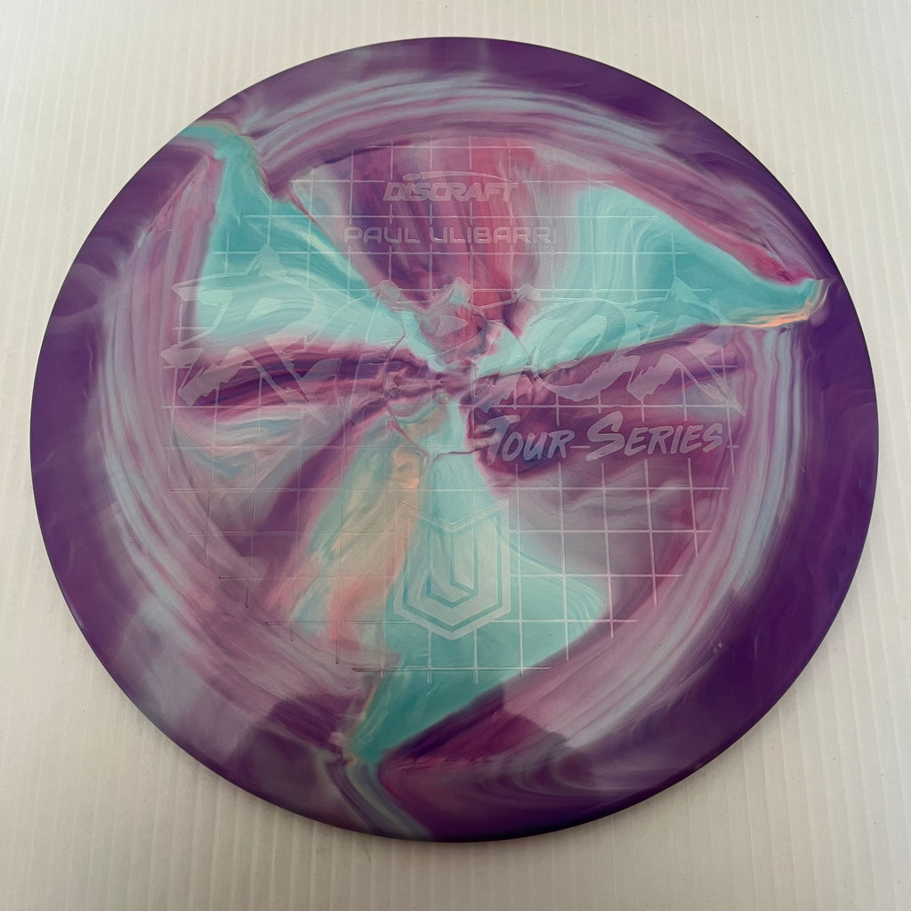 Discraft 2022 Paul Ulibarri Tour Series Swirly ESP Raptor 9/4/0/3