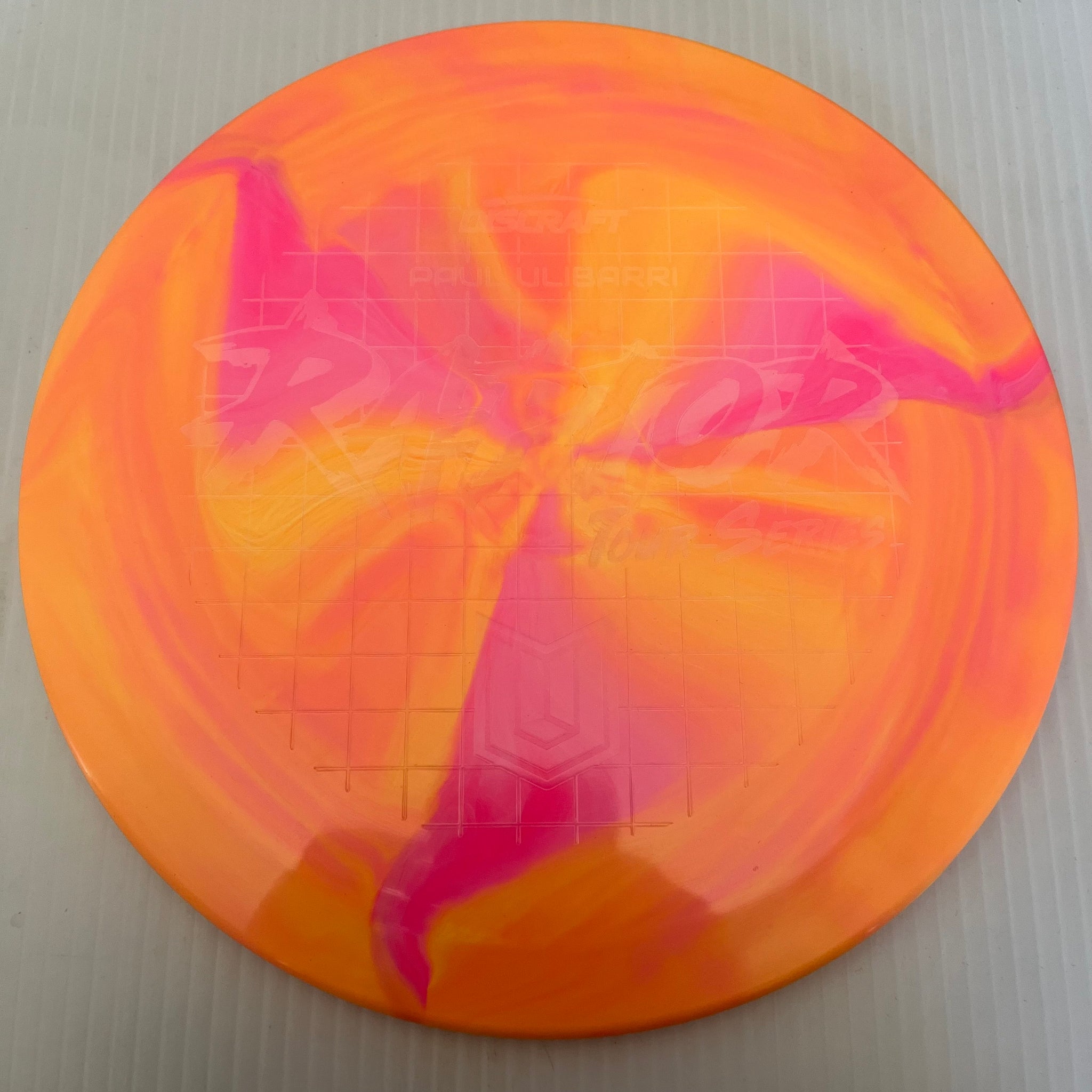 Discraft 2022 Paul Ulibarri Tour Series Swirly ESP Raptor 9/4/0/3