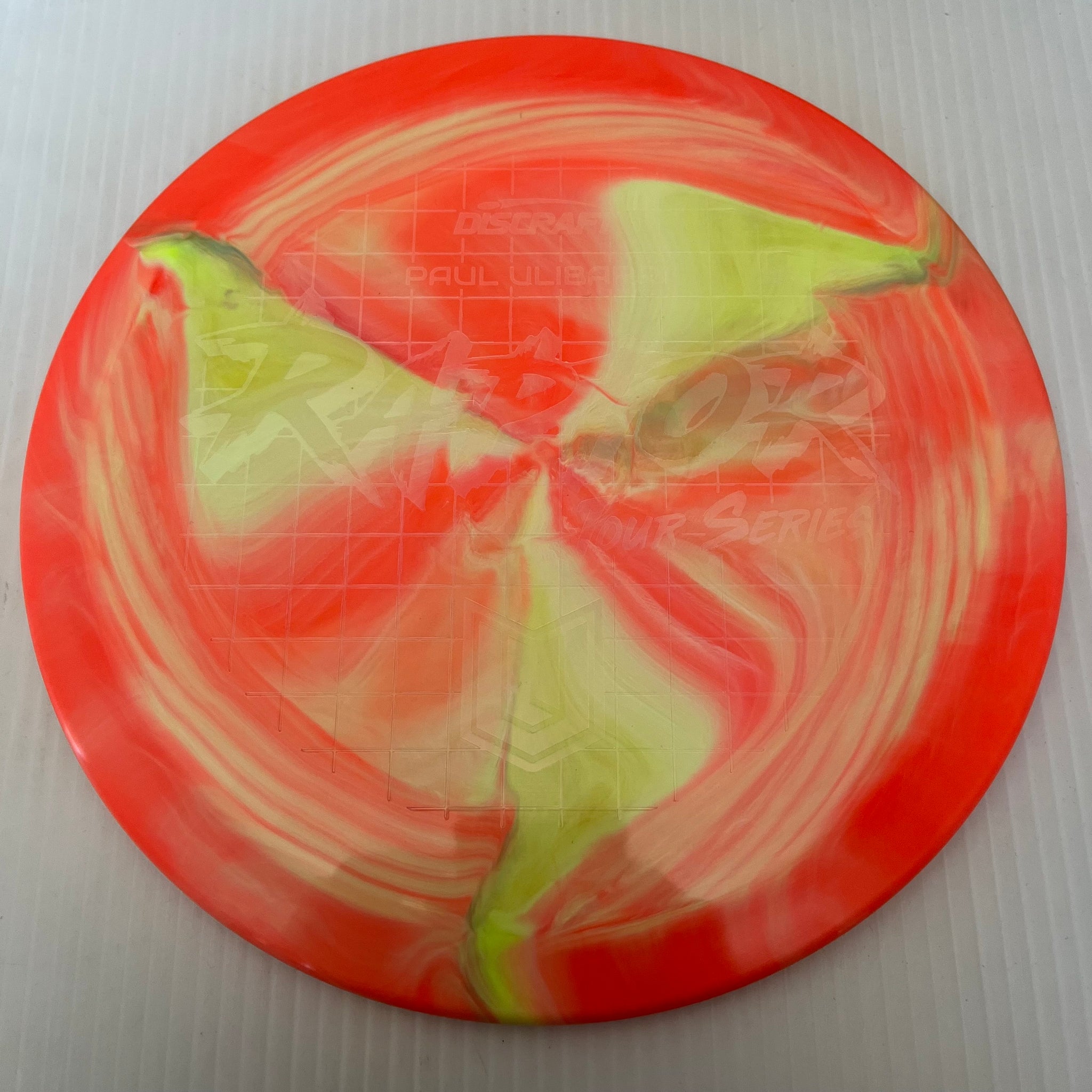 Discraft 2022 Paul Ulibarri Tour Series Swirly ESP Raptor 9/4/0/3