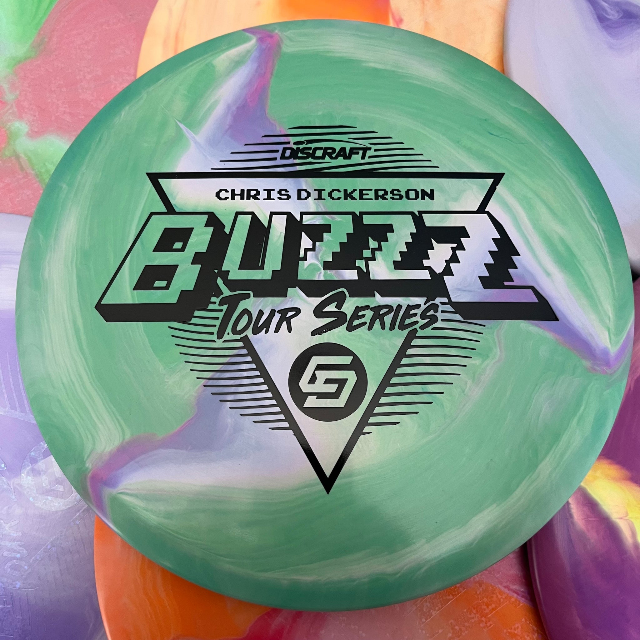 Discraft 2022 Chris Dickerson Tour Series Swirly ESP Buzzz 5/4/-1/1