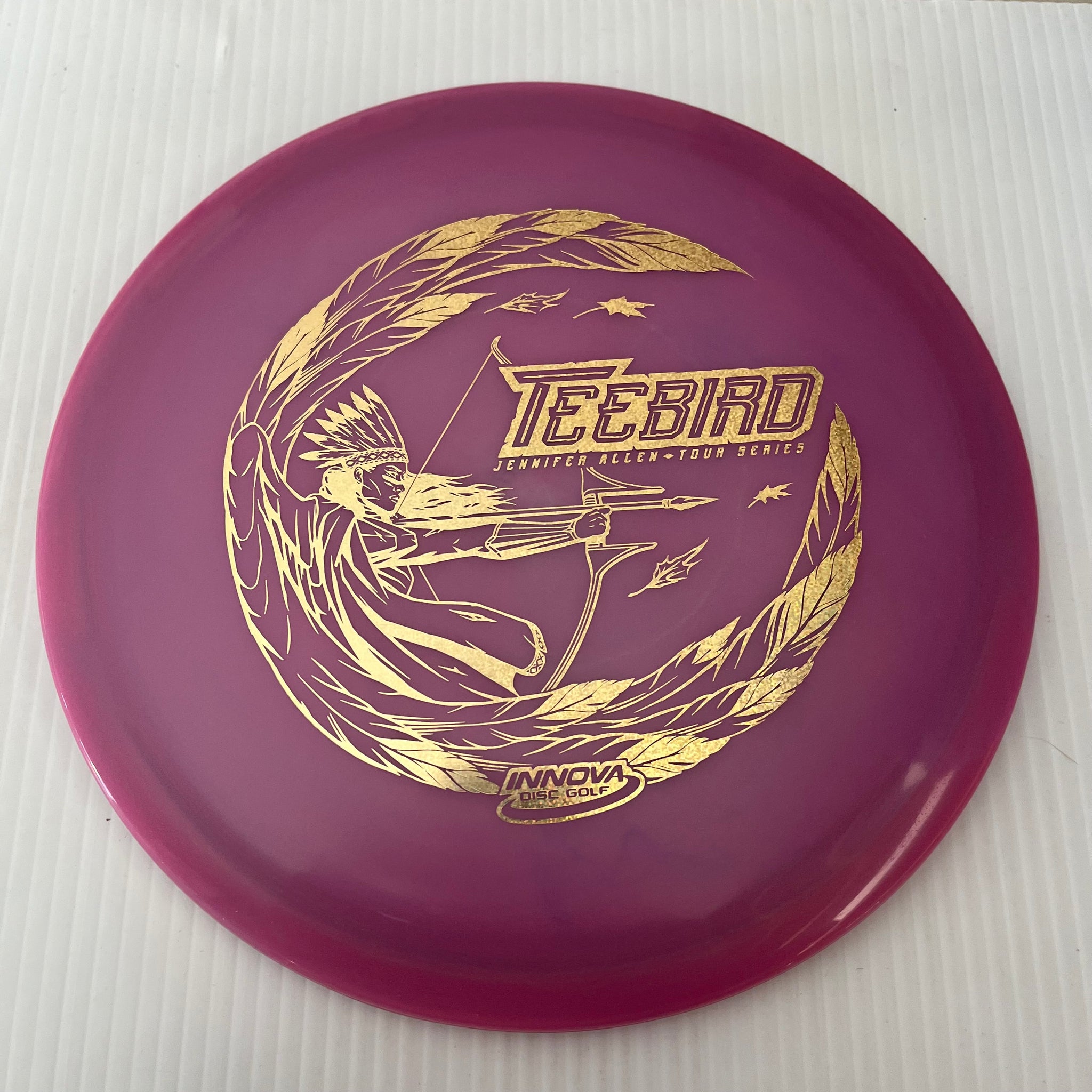 Innova 2022 Jen Allen Tour Series Color Glow Champion TeeBird 7/5/0/2