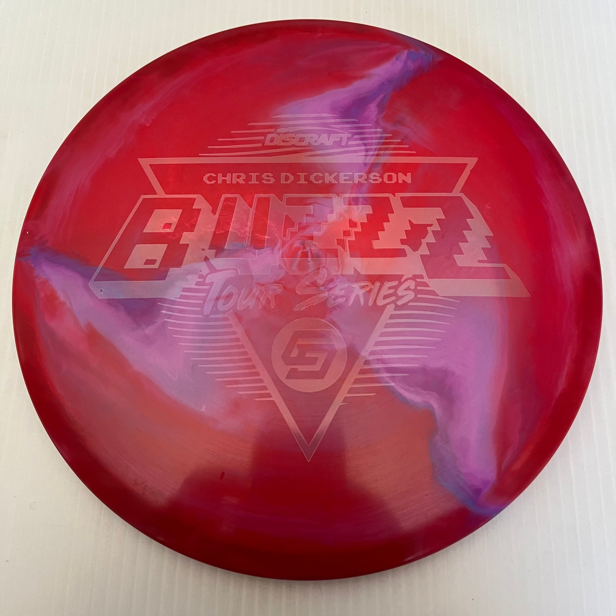 Discraft 2022 Chris Dickerson Tour Series Swirly ESP Buzzz 5/4/-1/1