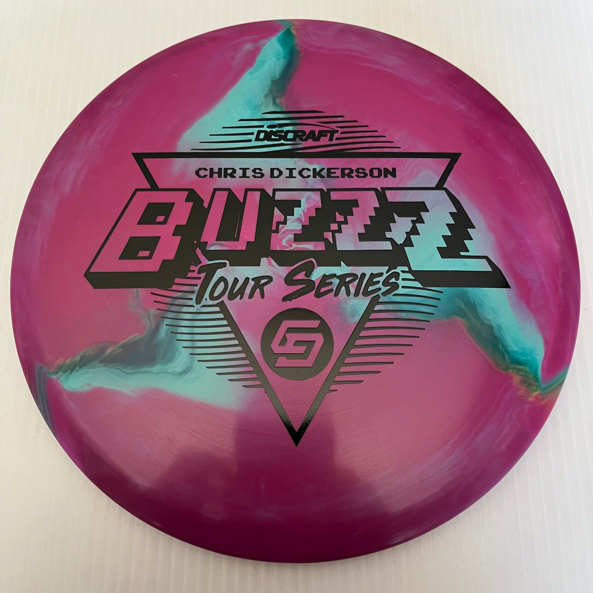 Discraft 2022 Chris Dickerson Tour Series Swirly ESP Buzzz 5/4/-1/1