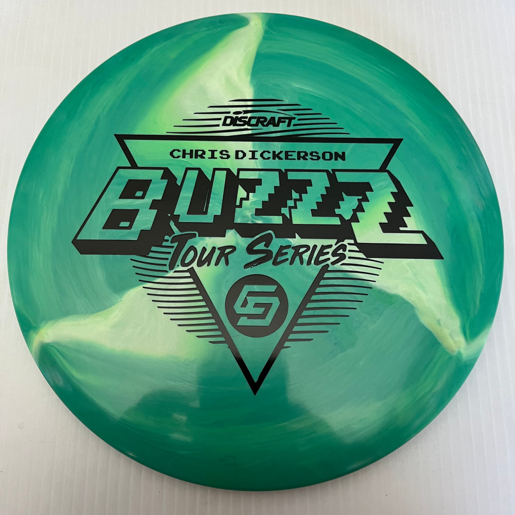 Discraft 2022 Chris Dickerson Tour Series Swirly ESP Buzzz 5/4/-1/1