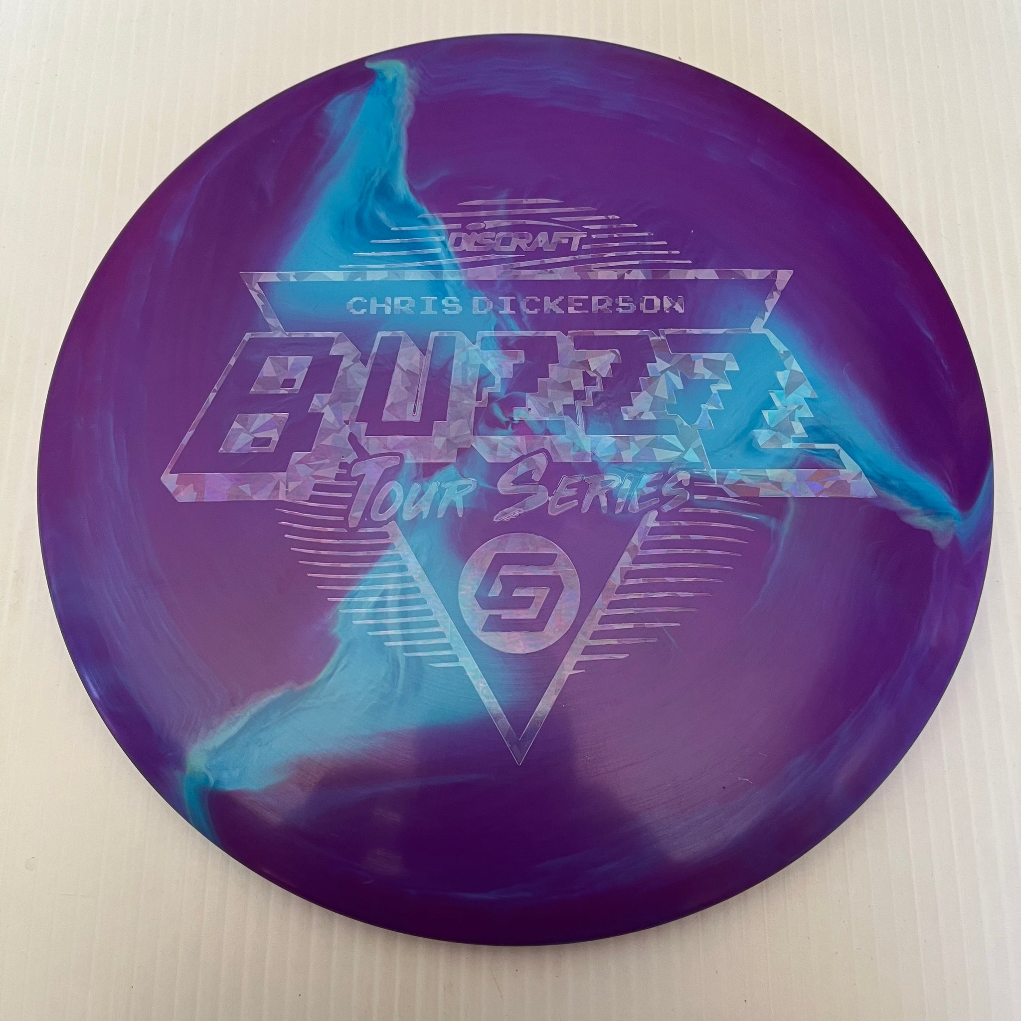 Discraft 2022 Chris Dickerson Tour Series Swirly ESP Buzzz 5/4/-1/1
