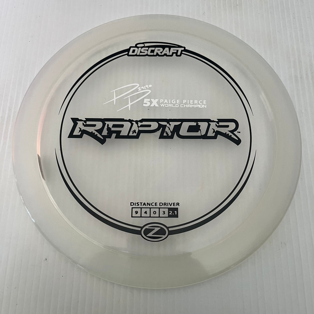 Discraft 5x Paige Pierce Z Raptor 9/4/0/3
