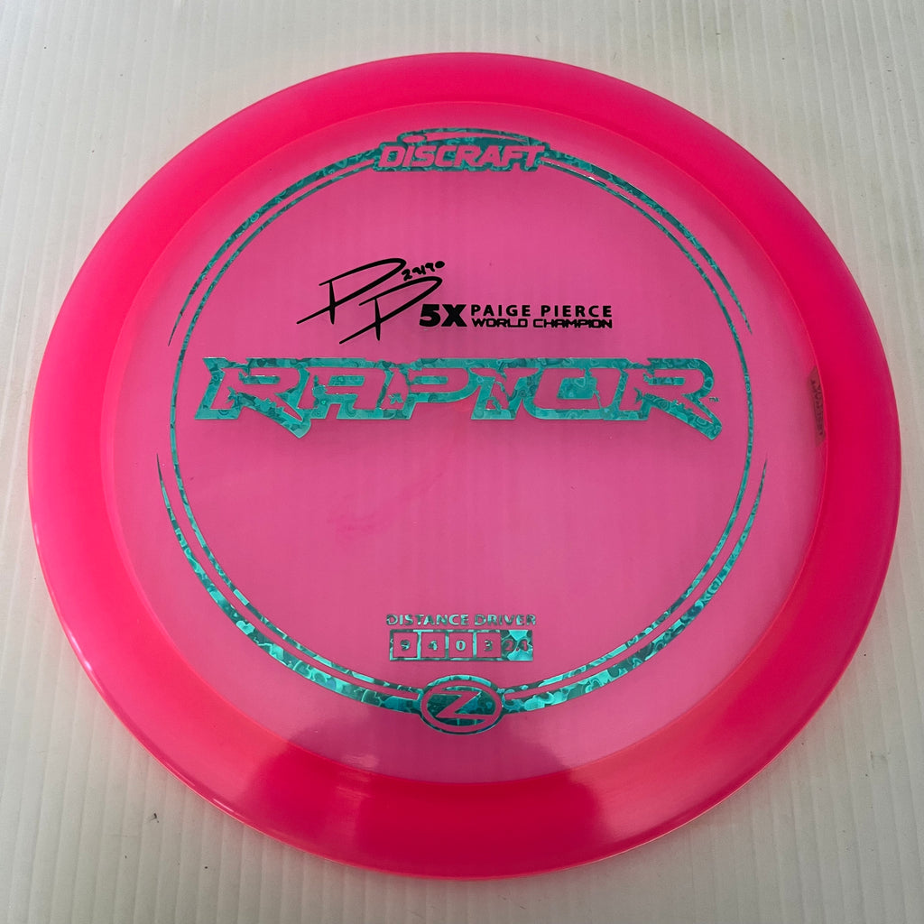 Discraft 5x Paige Pierce Z Raptor 9/4/0/3